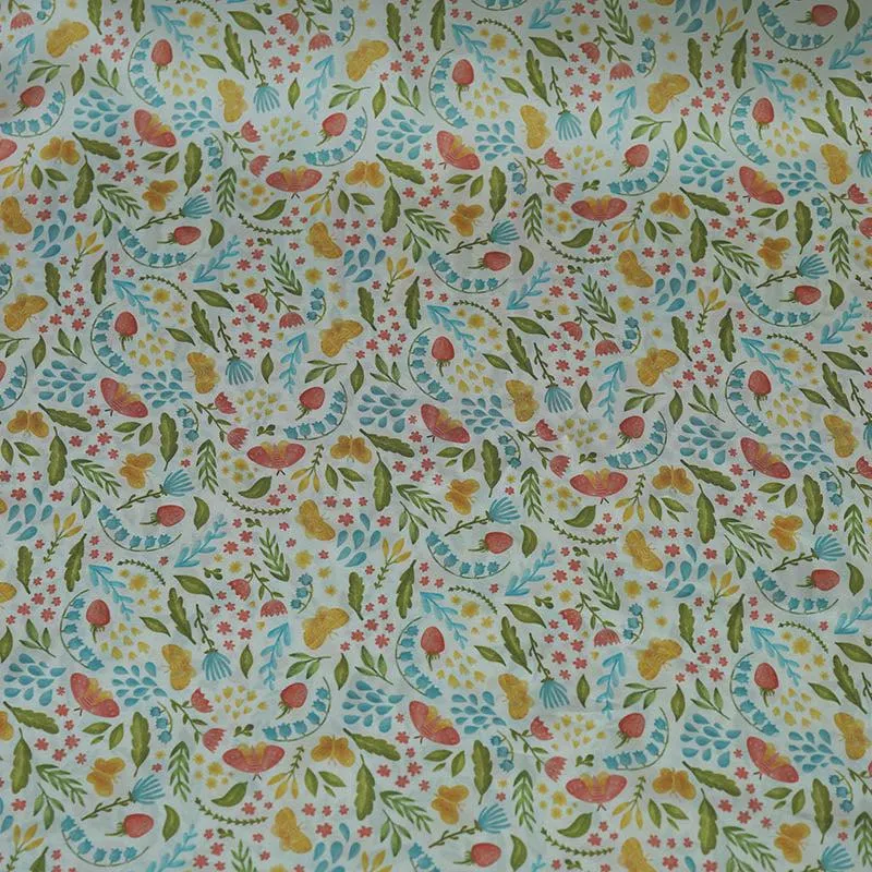 Print Silk Fabric 19 Momme - 2024 New Pattern