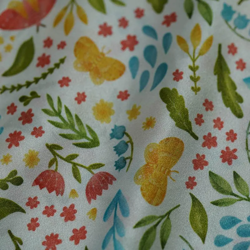 Print Silk Fabric 19 Momme - 2024 New Pattern
