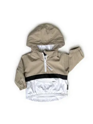 PULLOVER WINDBREAKER - SAND