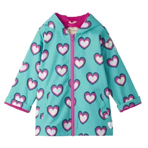 Rain Jacket - Colour Changing Hearts