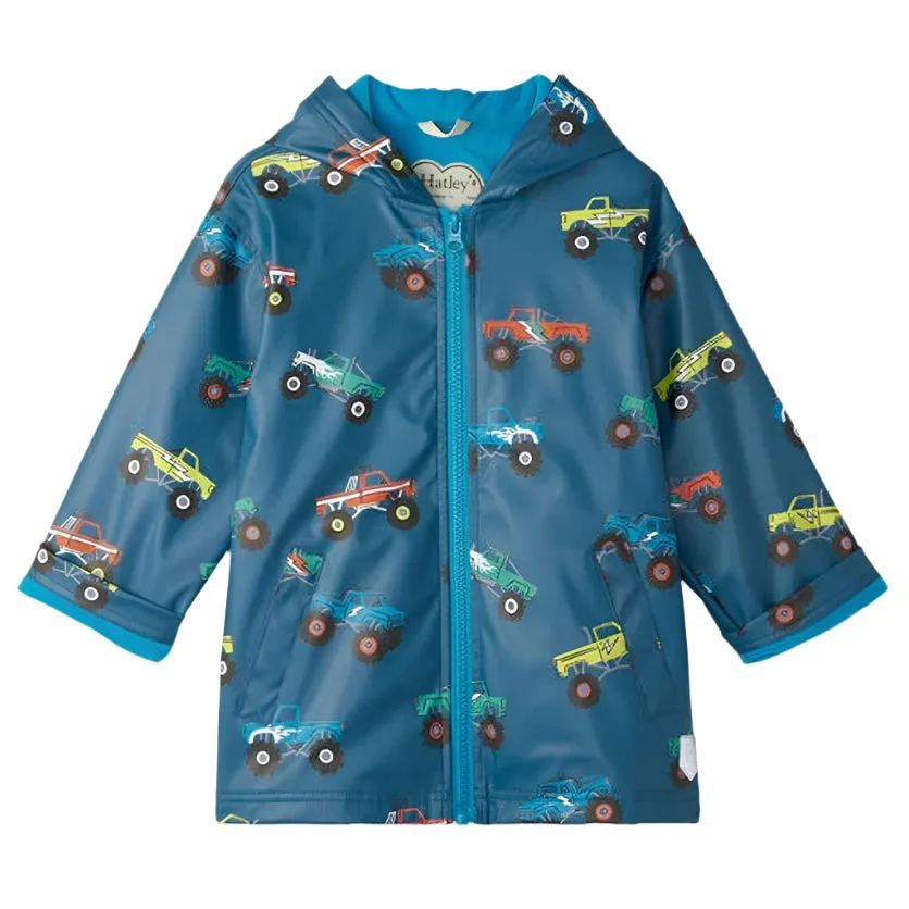 Rain Jacket - Monster Trucks