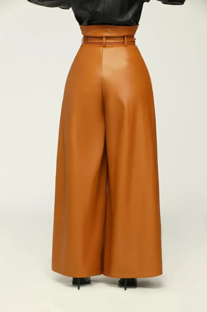 Raven Faux Leather Pants