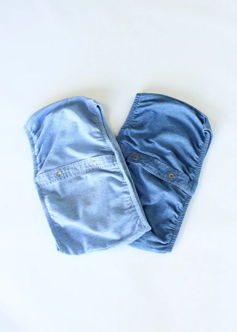 RCYCLD Denim Tube Top