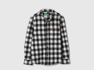 Regular Fit Hooded Neck Checkered Shirts