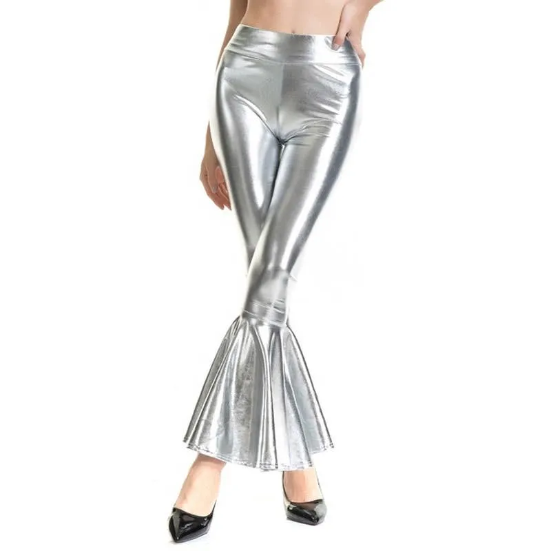 Retro 70s Disco Hippie Club Trousers Bell Bottoms