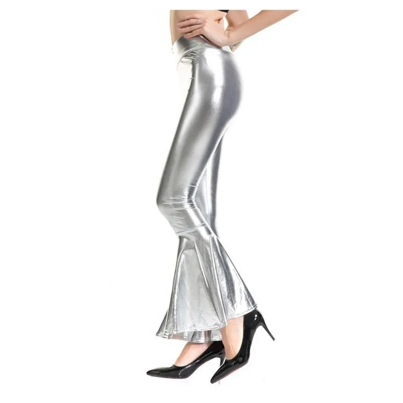 Retro 70s Disco Hippie Club Trousers Bell Bottoms