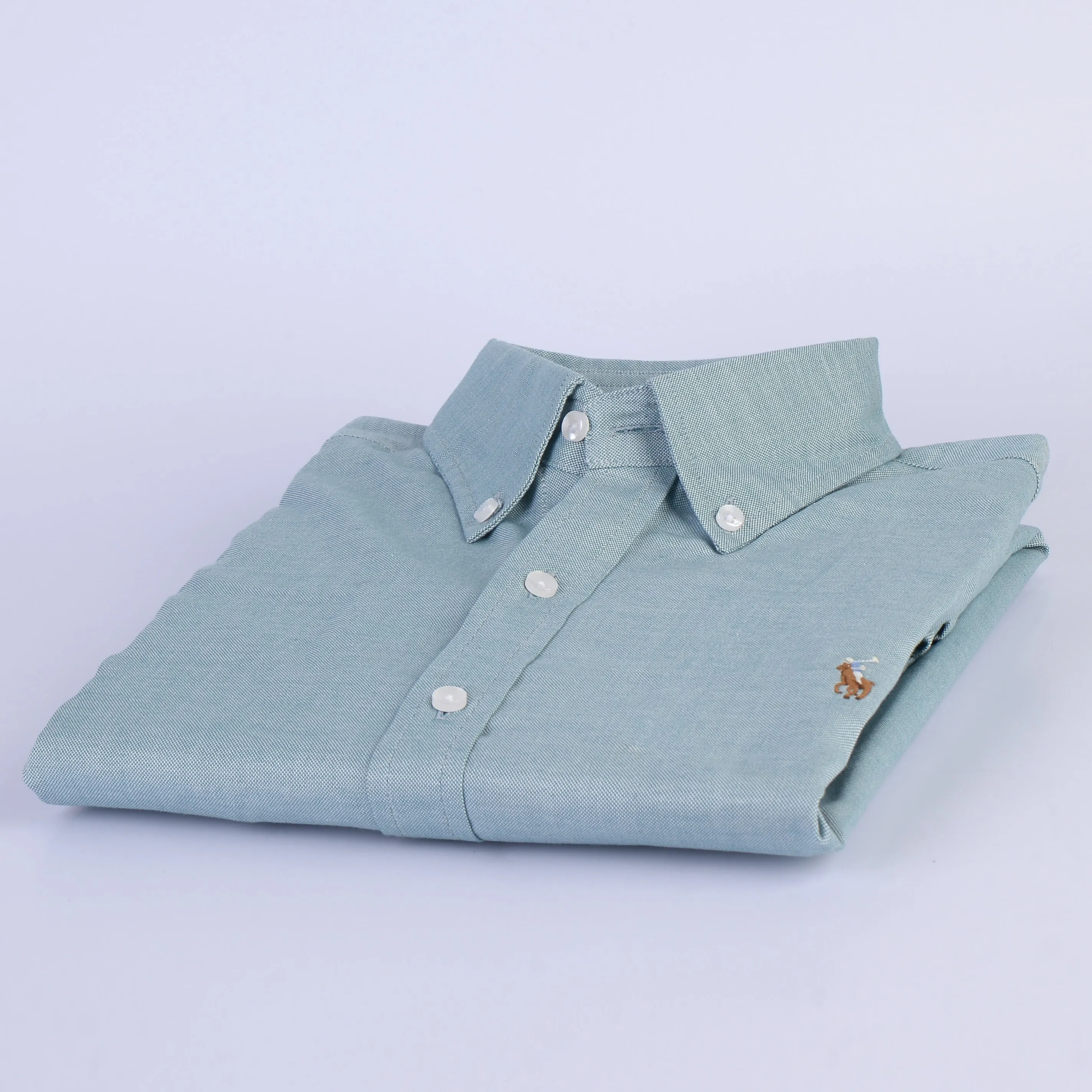 RL Sea Green Oxford Shirt