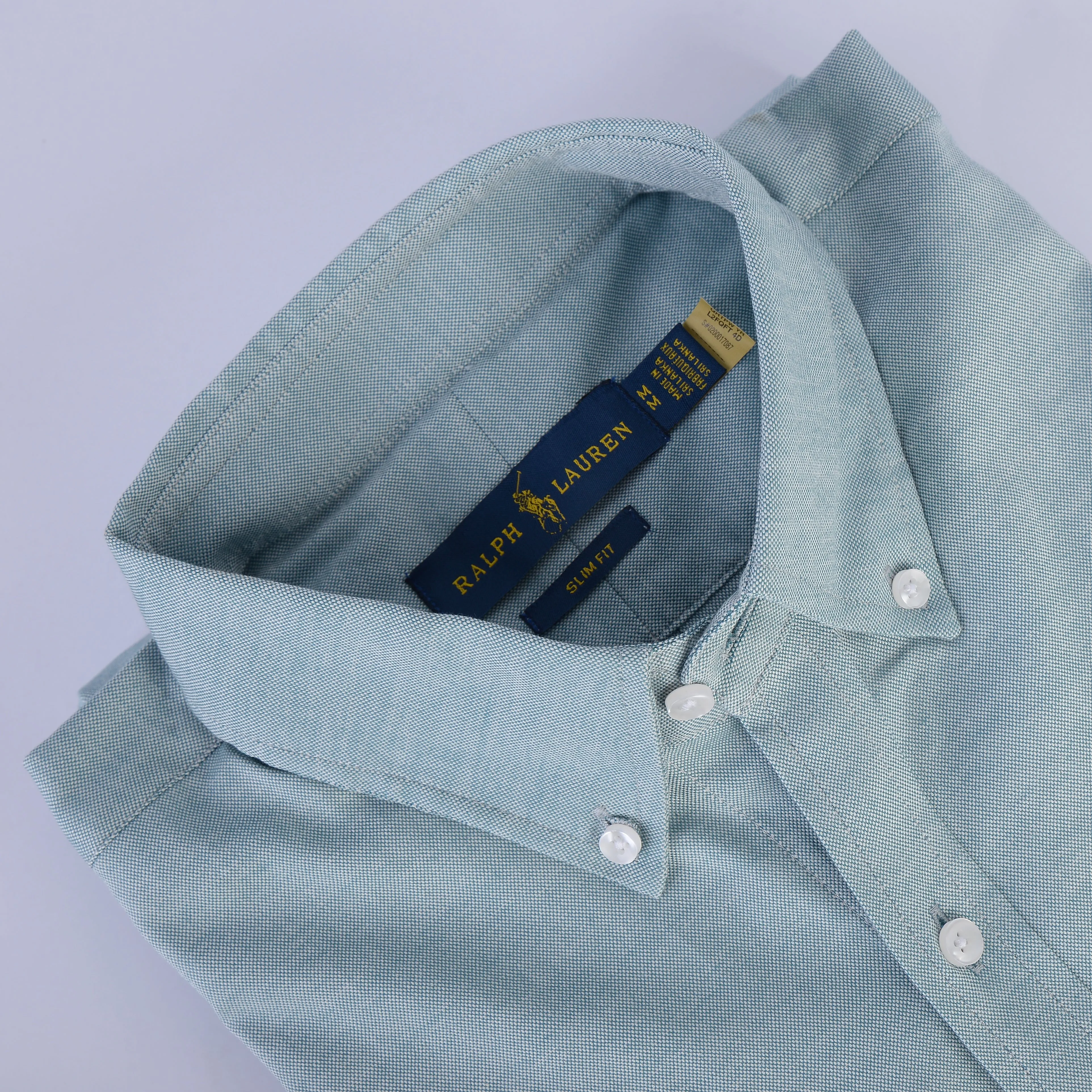 RL Sea Green Oxford Shirt