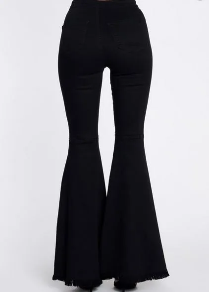 ROBIN DISTRESSED FLARE JEANS