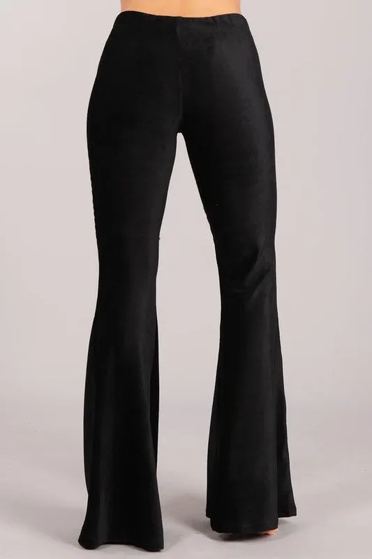 ROSIE VELVET CORD FLARE PANTS