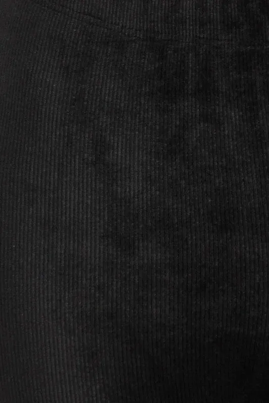 ROSIE VELVET CORD FLARE PANTS