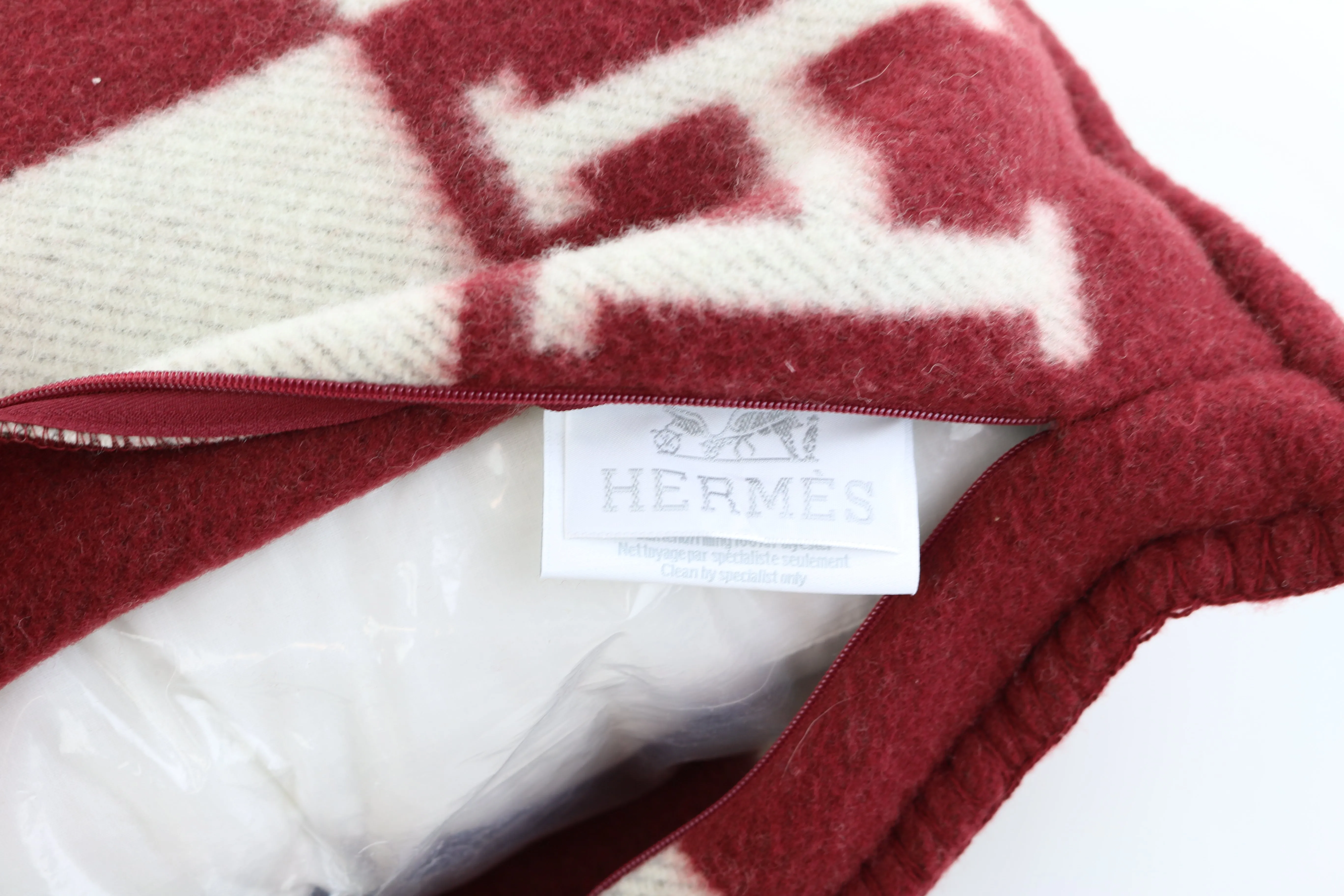 Rouge Wool Cashmere Avalon Pillow PM