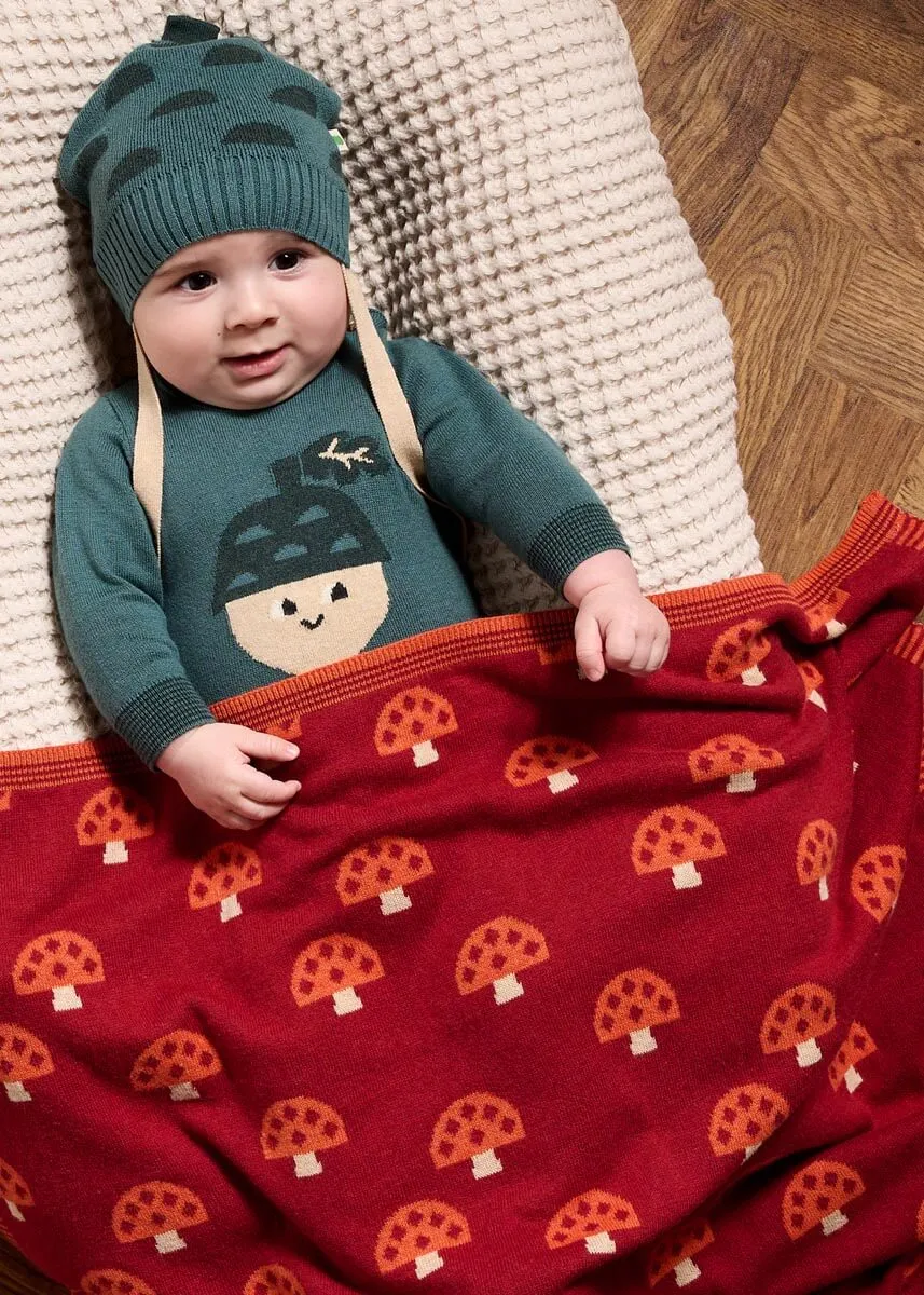 Rowan & Pippin Set - Fern Playsuit & Hat Set