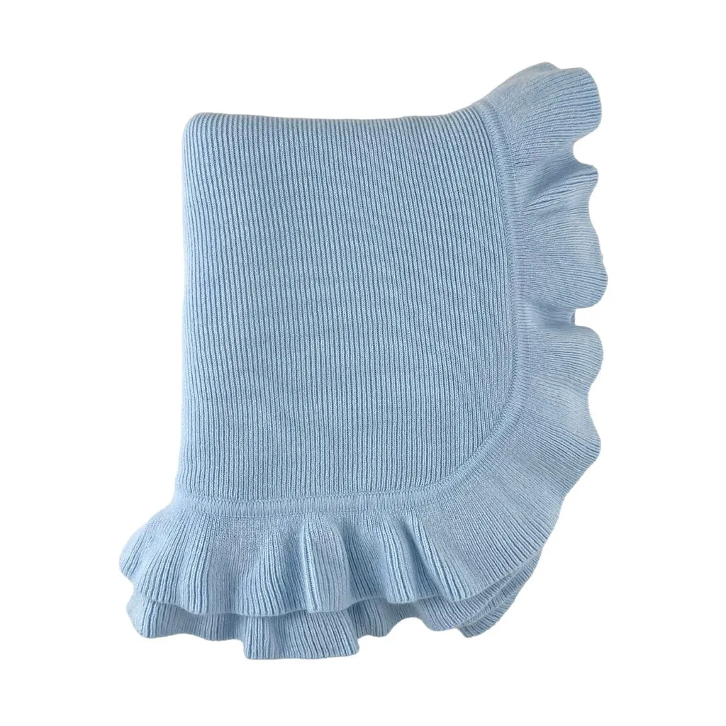 Ruffle Baby Blankets