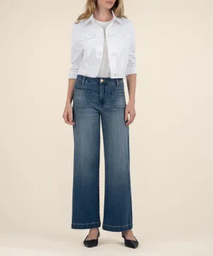 Rumi Cropped Trucker Jacket