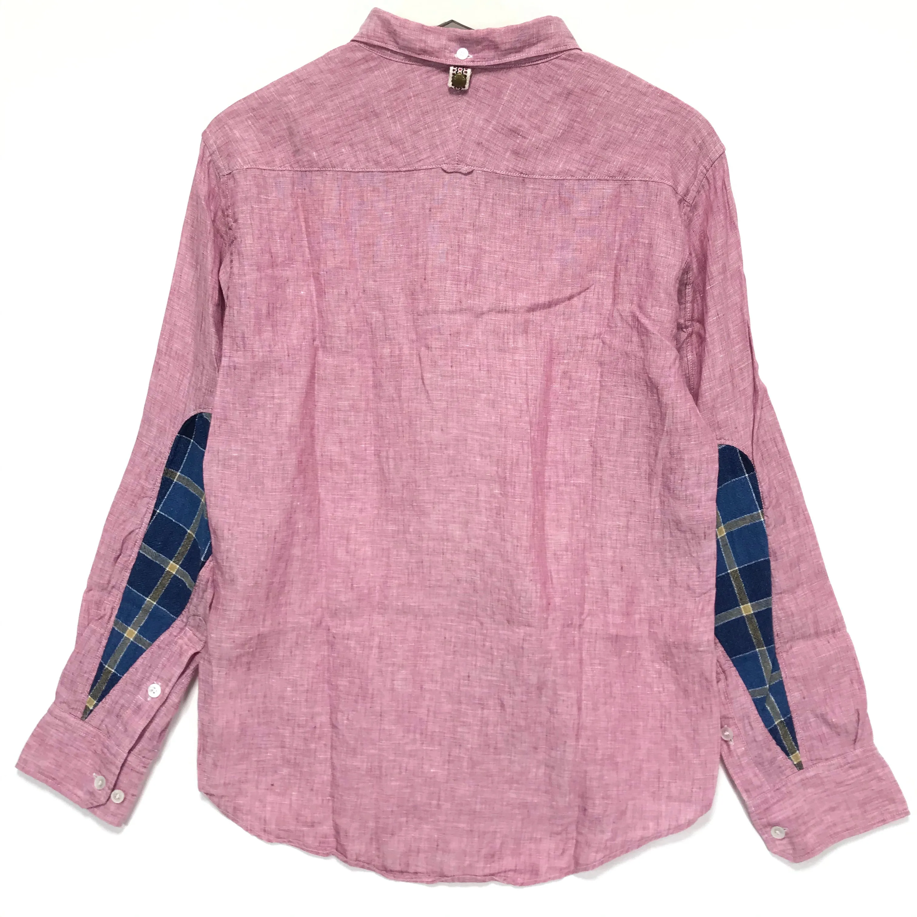 [S] VISVIM 12SS Linen Albacore Check L/S Shirt