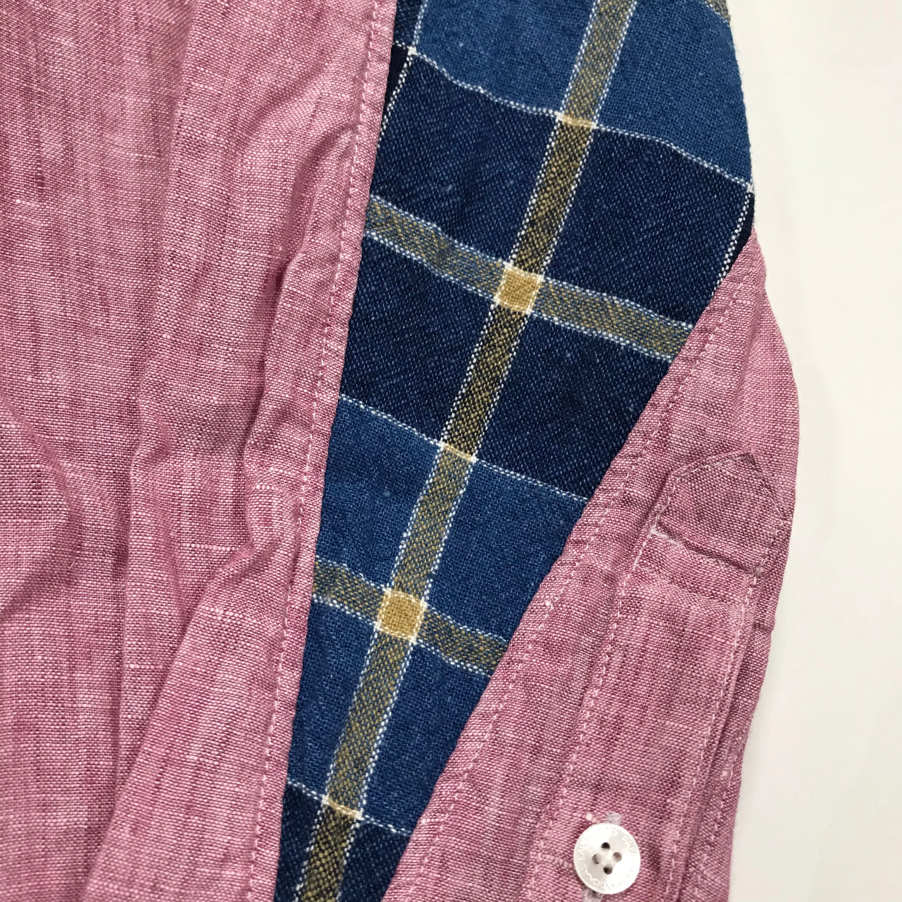 [S] VISVIM 12SS Linen Albacore Check L/S Shirt
