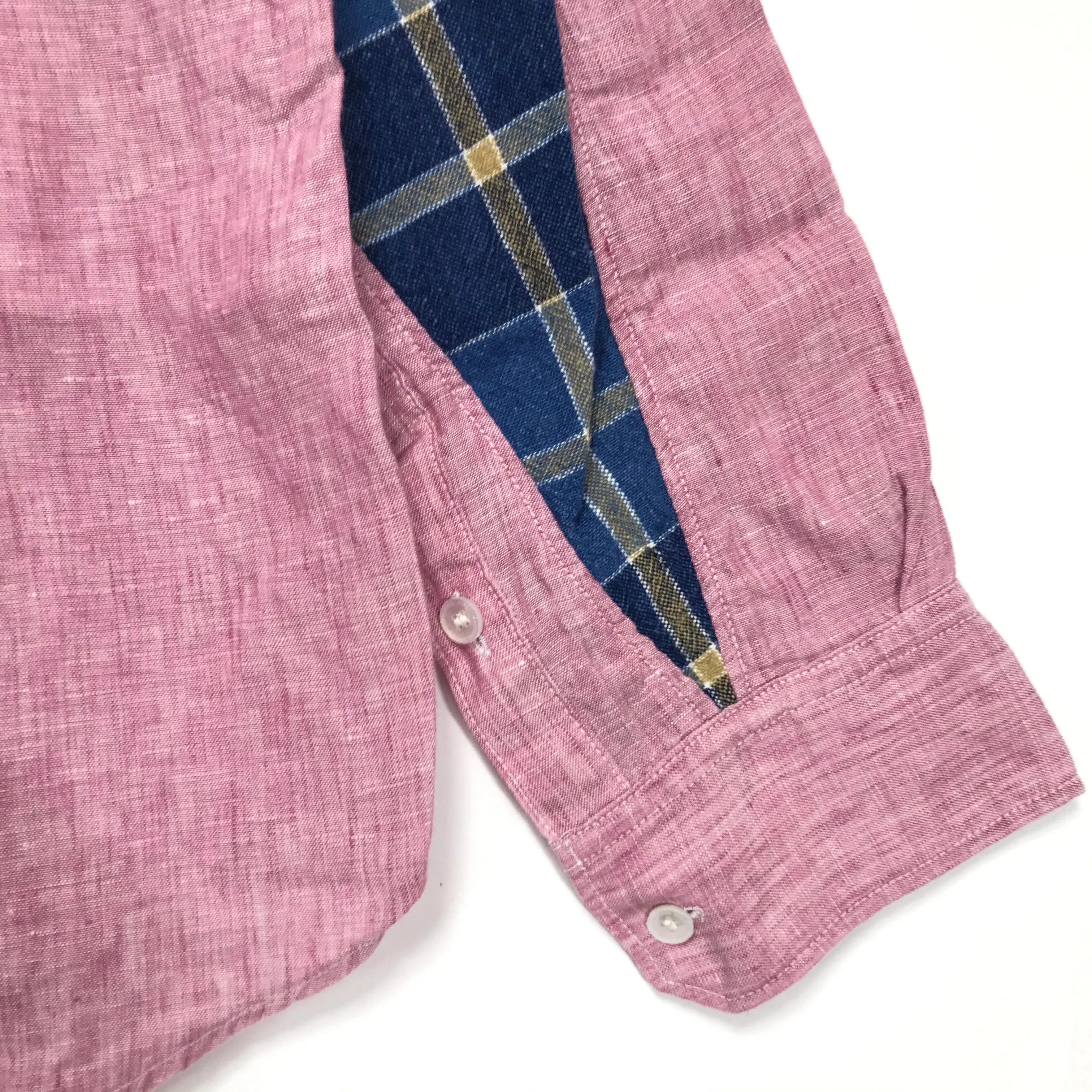 [S] VISVIM 12SS Linen Albacore Check L/S Shirt