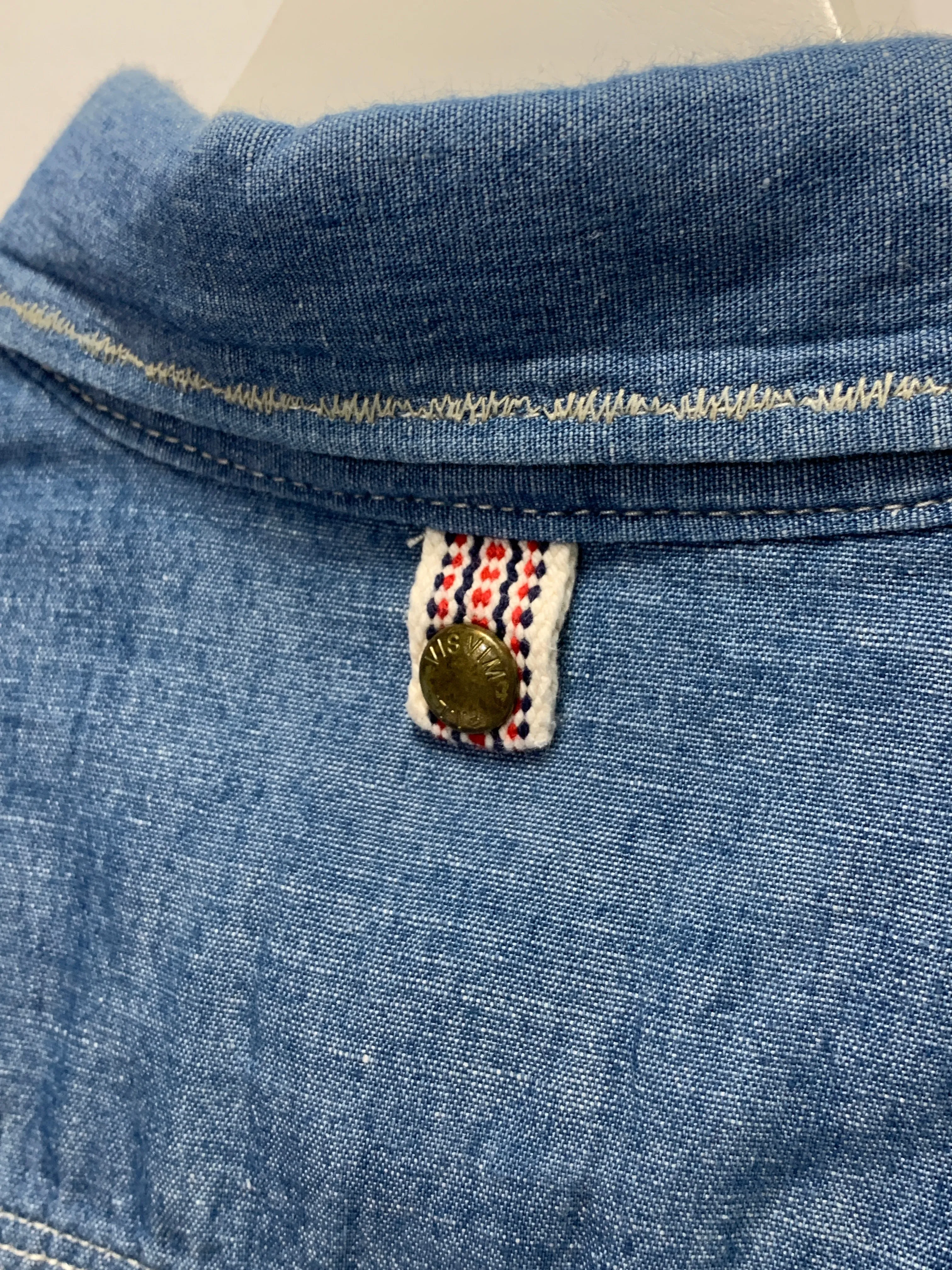 [S] Visvim 13SS Deadwood Chambray L/S Shirt Indigo