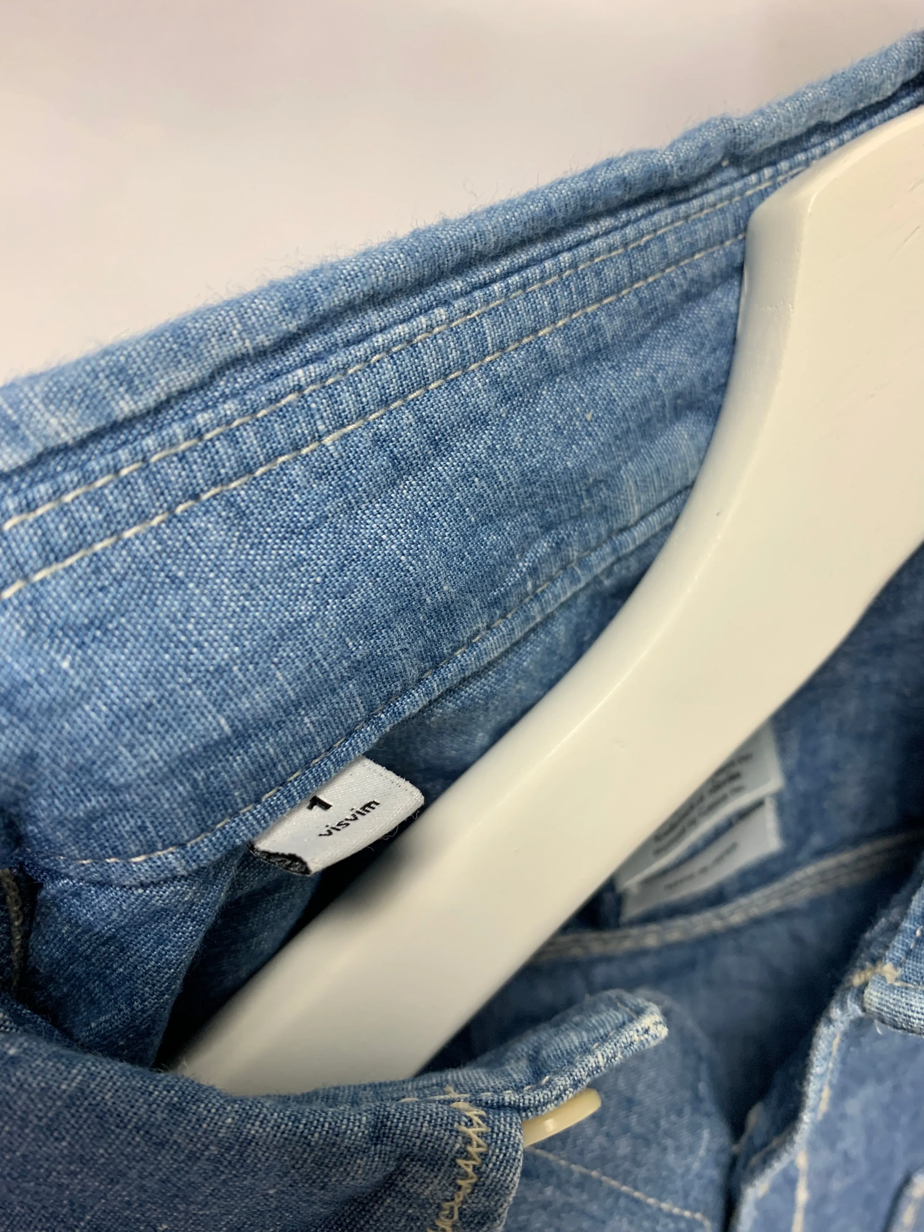 [S] Visvim 13SS Deadwood Chambray L/S Shirt Indigo