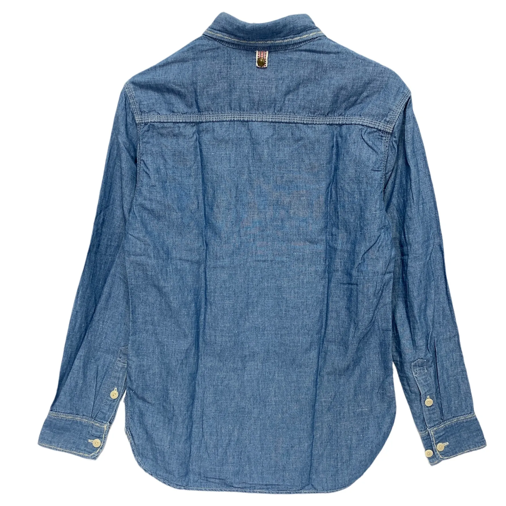 [S] Visvim 13SS Deadwood Chambray L/S Shirt Indigo