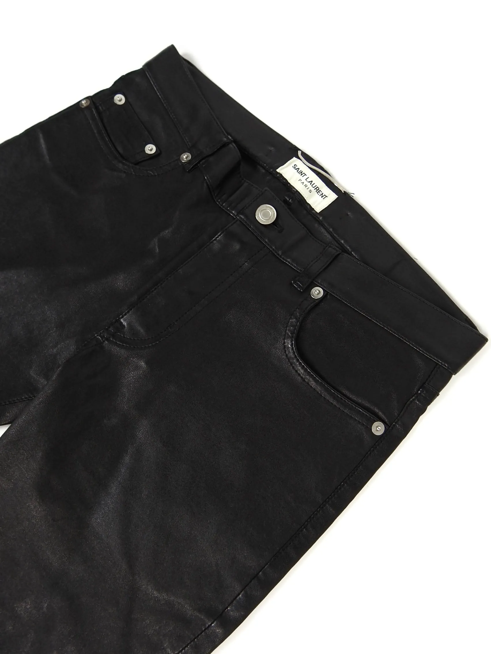 Saint Laurent Paris Leather Pants Size 30