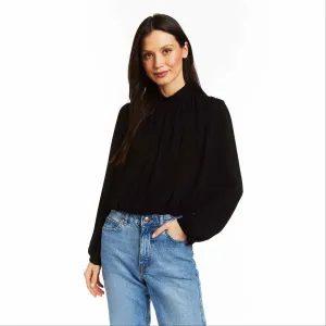 SALE! Gabin Long Sleeved Top in Black by Drew