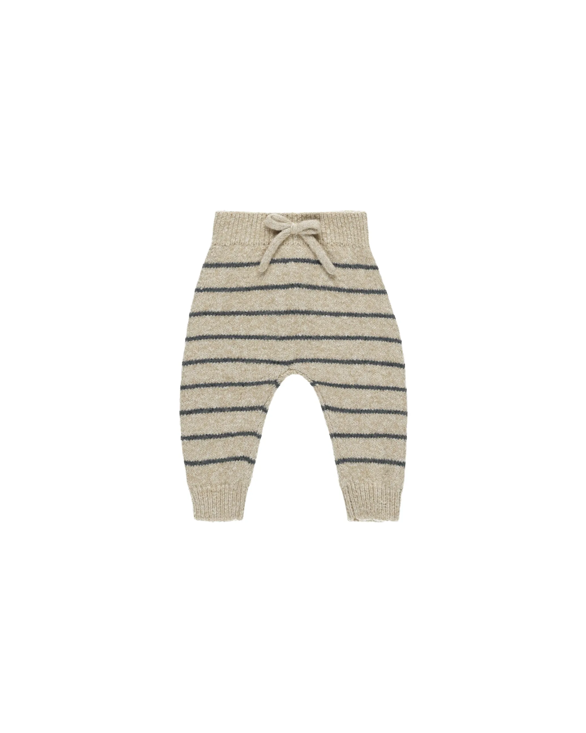 SALE - QUINCY MAE KNIT PANT || INDIGO STRIPE
