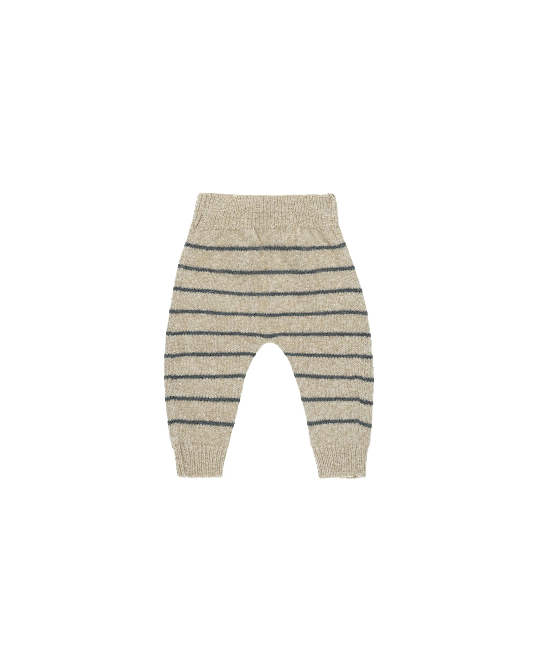 SALE - QUINCY MAE KNIT PANT || INDIGO STRIPE