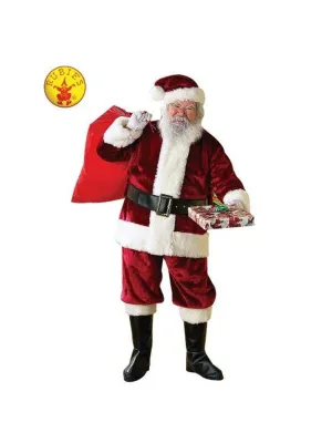 Santa Claus Regency Crimson Costume, Adult
