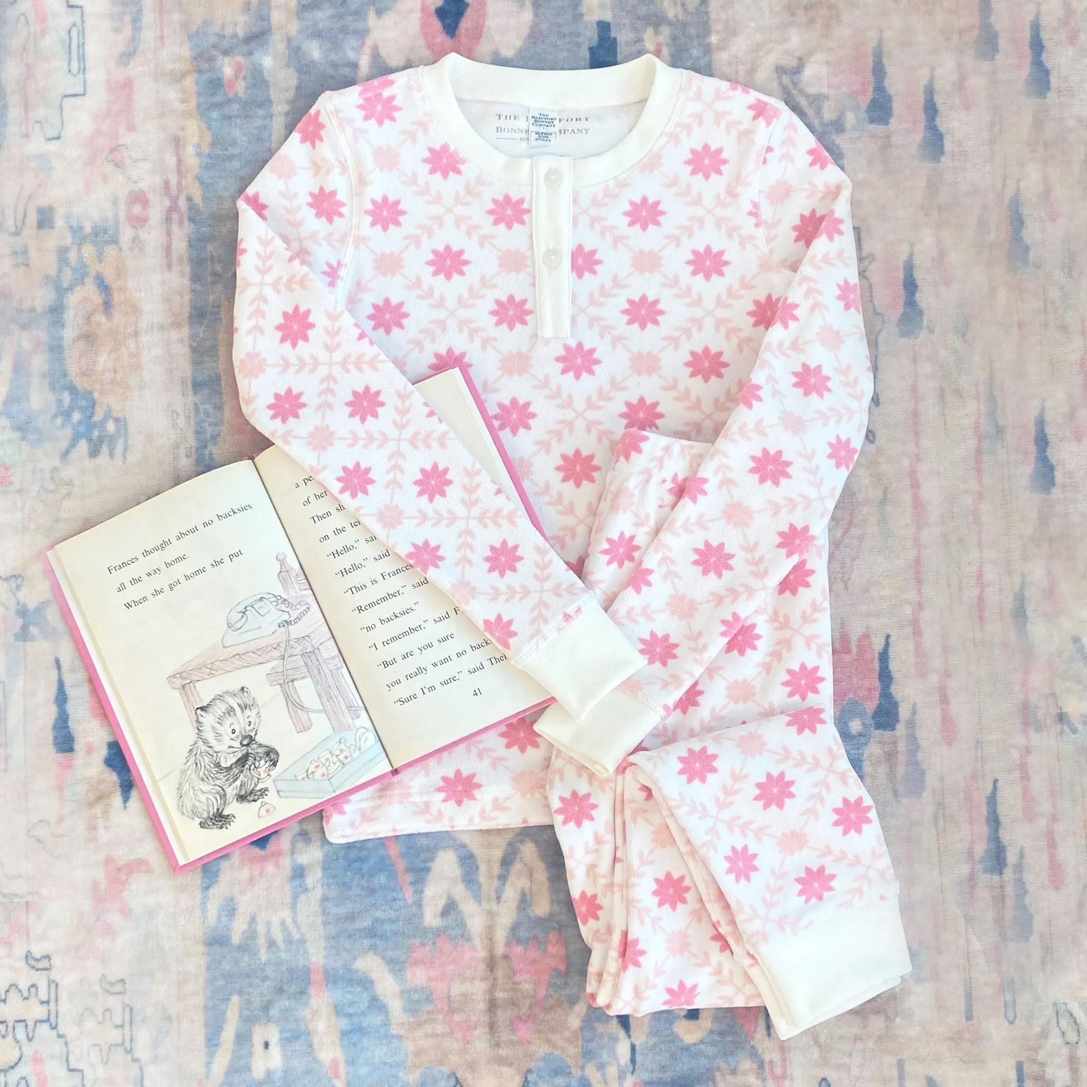 Sara Jane's Sweet Dream Set (Fleece) - Lost Lake Lattice with Palmetto Pearl