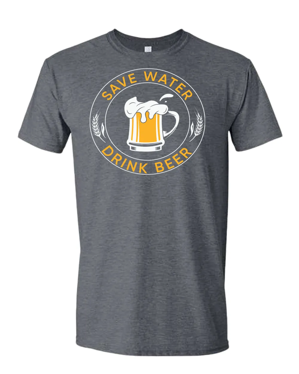 Save water, drink beer t-shirt, funny beer tees