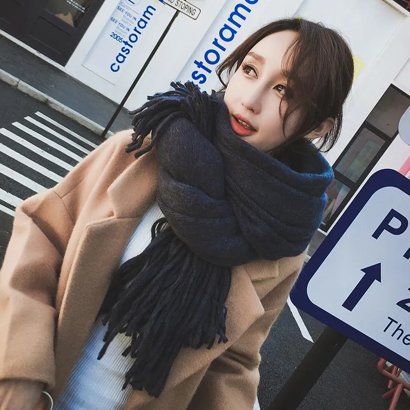 Scarf Women Fashion Warm Women Scarves Winter Cashmere Scarf Wrap Shawl Blanket Scarf