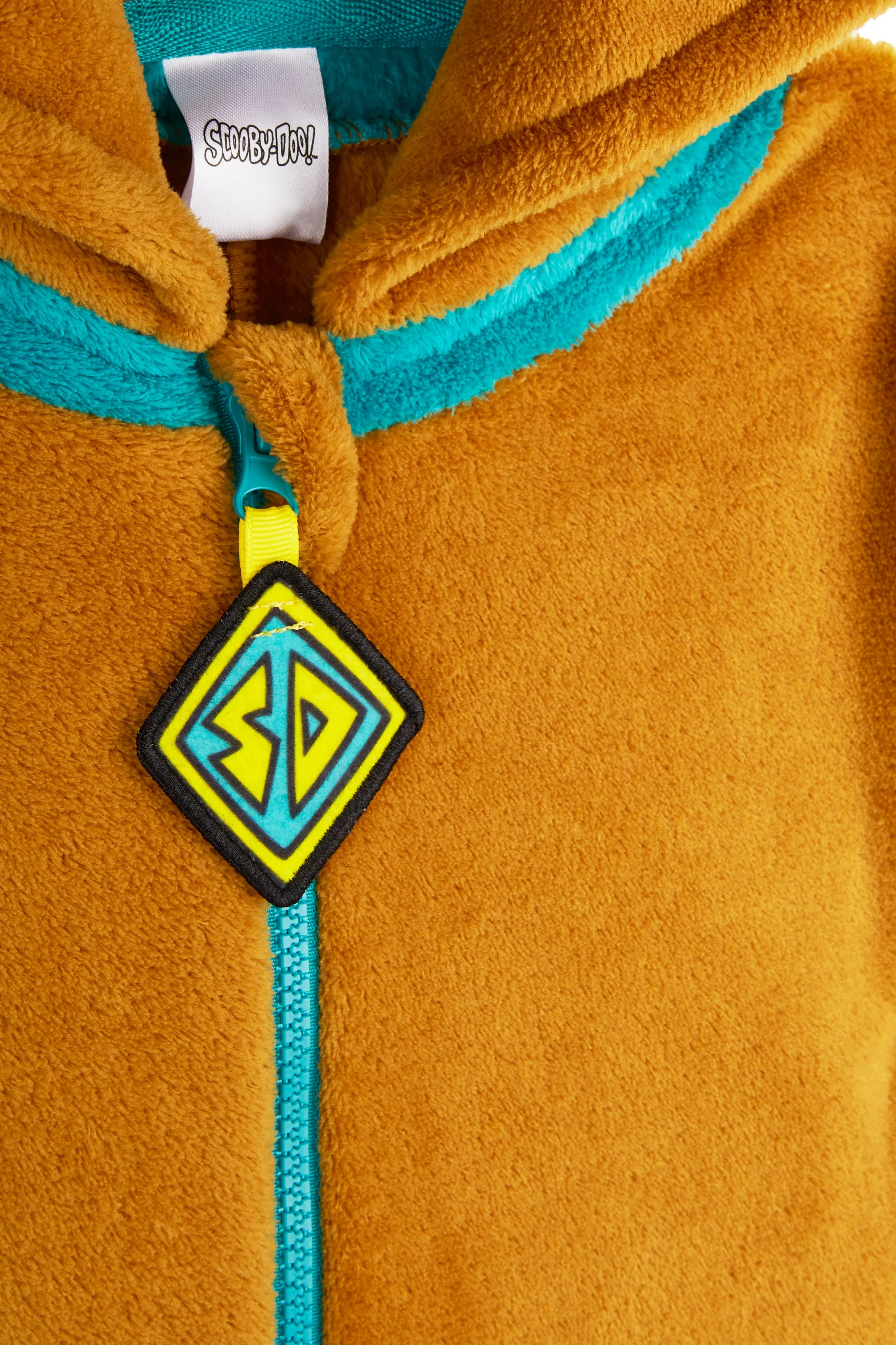 Scooby Doo Boys Pyjamas, 3D Hooded Onesie Boys Teens, Fleece Pyjamas for Kids