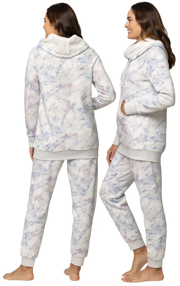 Shearling Rollneck Pajamas