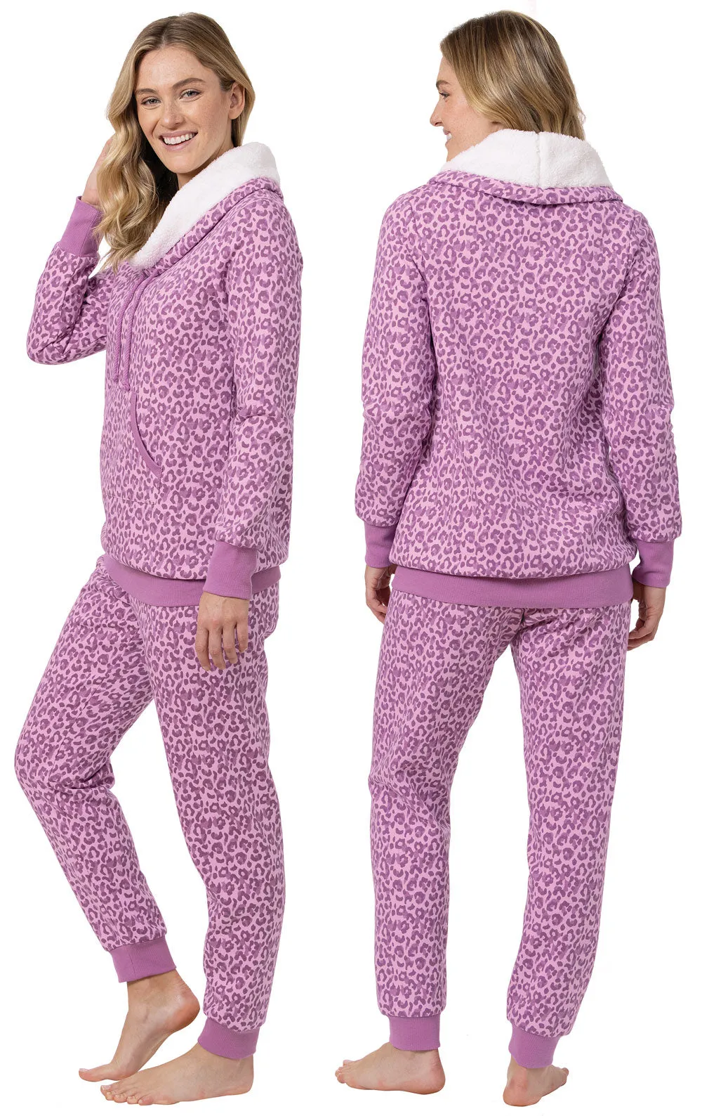 Shearling Rollneck Pajamas