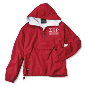 Sigma Beta Rho Flannel Lined Windbreaker