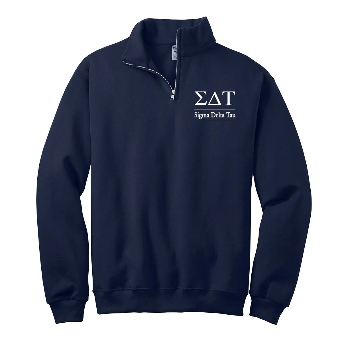 Sigma Delta Tau Quarter Zip Pullover