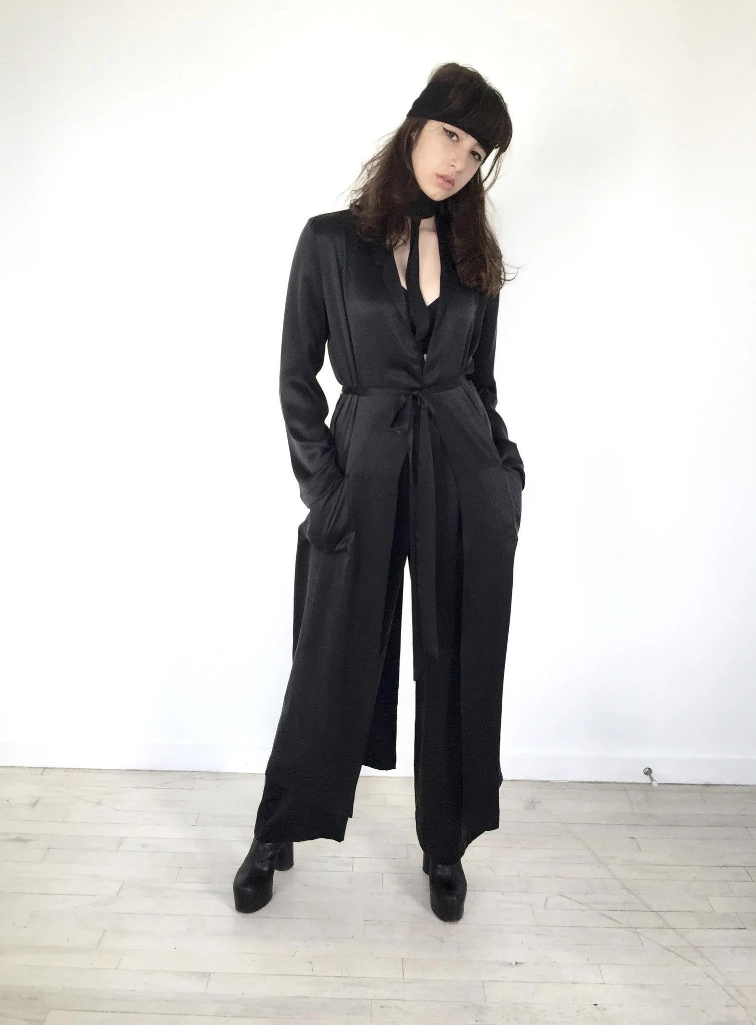 Signature Silk Duster