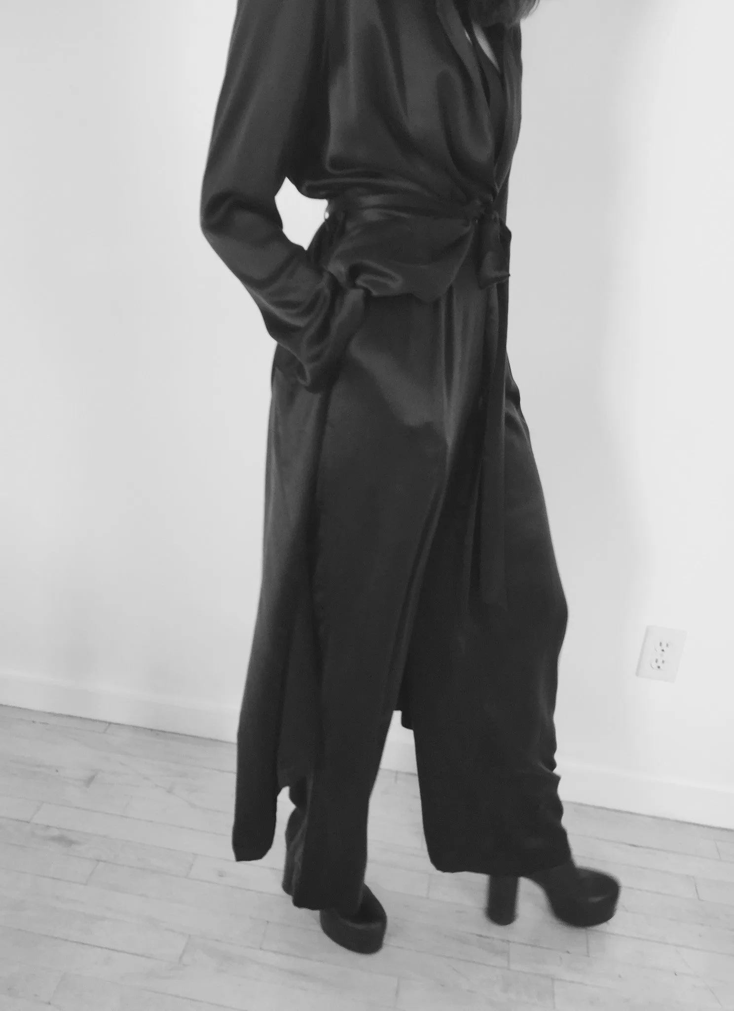 Signature Silk Duster