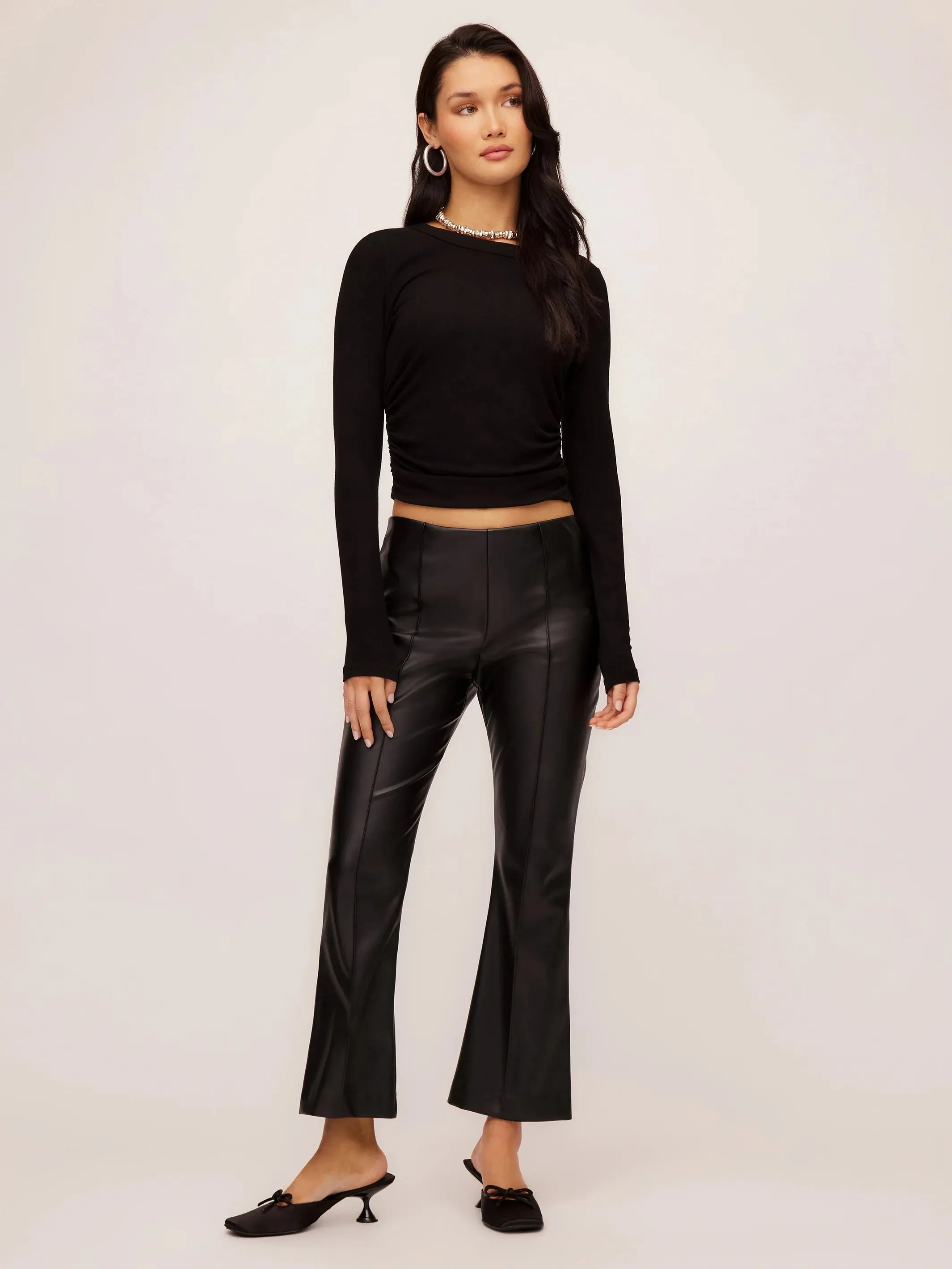 Sigourney Faux Leather Pant