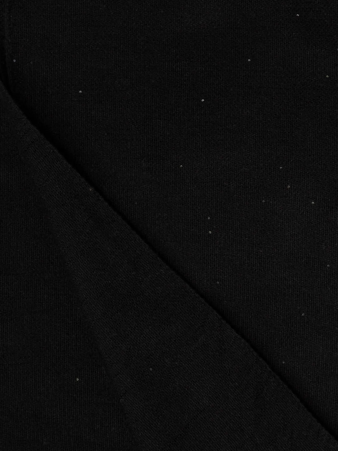 Silk Cashmere Scarf with Fine Sequins