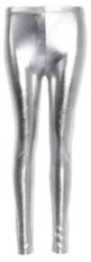 Silver   Gold Metallic Leggings