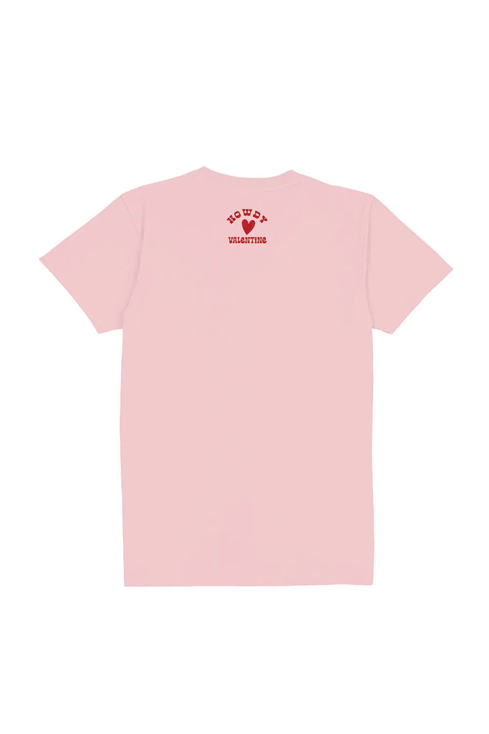 Simply Southern Plus Size Howdy Valentine T-Shirt for Women in Light Pink | EXT-SS-HOWDY-LTPINK