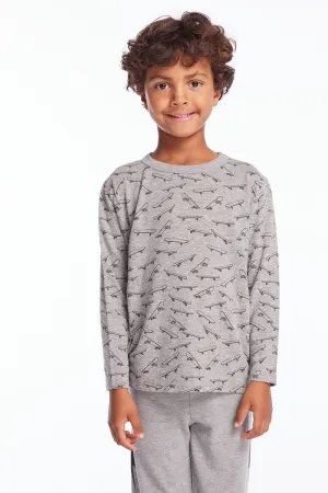 Skateboard Toss Long Sleeve