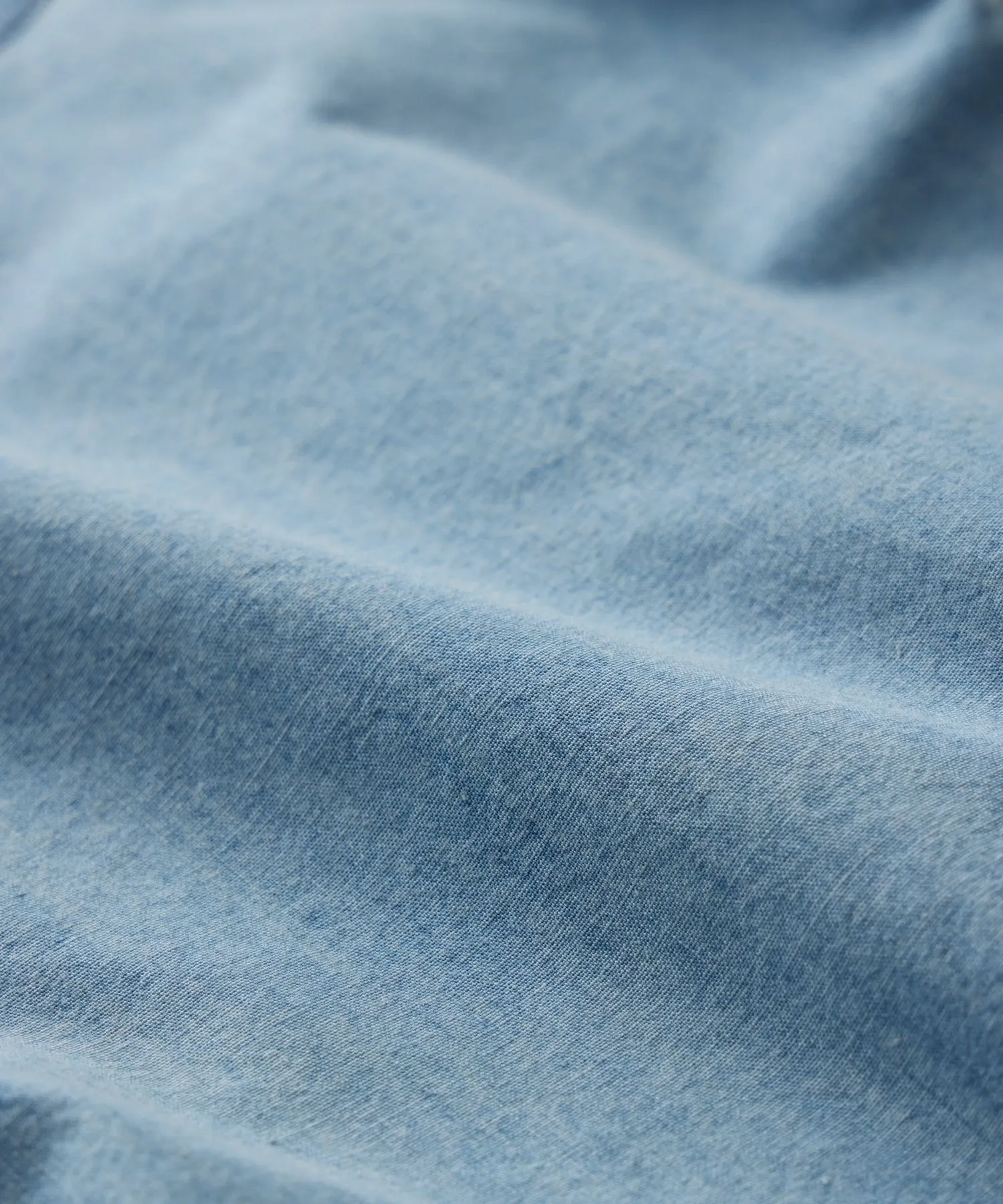 Slim Fit Japanese Chambray Work Shirt