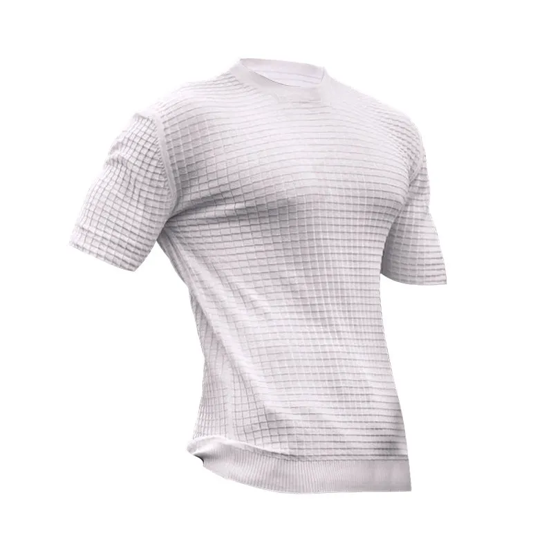 Small checkered tee-D817 | Inspanda