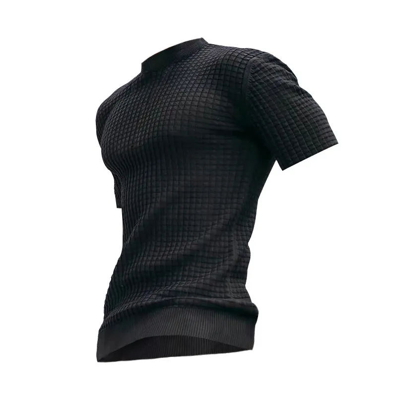 Small checkered tee-D817 | Inspanda