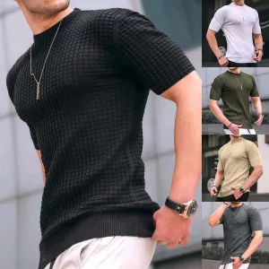 Small checkered tee-D817 | Inspanda