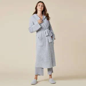 Softies Marshmallow Unisex Hooded Robe-Grey